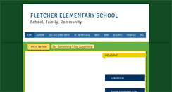 Desktop Screenshot of fletcherelementary.org
